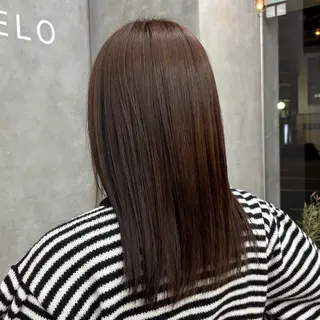 ミディアム BELO OSAKA マオのヘアスタイル
