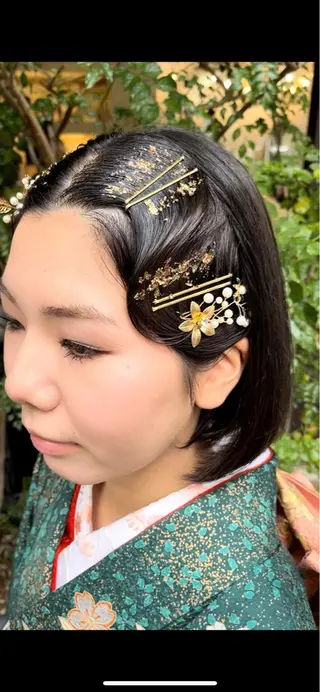 ミディアム 早稲田 千尋のヘアスタイル