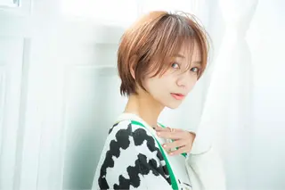 ショート マンツーマン施術 山口つよしのヘアスタイル