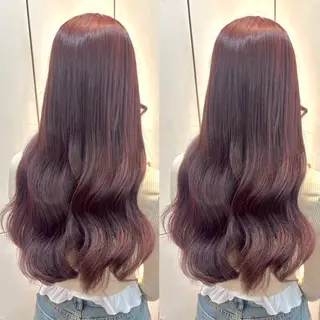 カラー ヘアメ🎀推しカラー 🥣横浜/しほ🧸のヘアスタイル