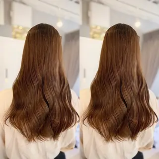 セミロング カラー ヘアアレンジ 梅田中崎町髪質改善 /オキヒロト/エコルのヘアスタイル