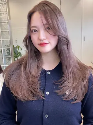 ミディアム ハイライト🌟/ ボブ/豊田のヘアスタイル