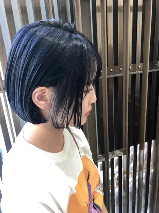 ショート シールエクステ×美髪 改善/ヨシモトカンジのヘアスタイル