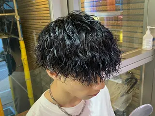 ショート カラー パーマ メンズ 🔥漢髪特化メンズ マネージャーYUKIのヘアスタイル