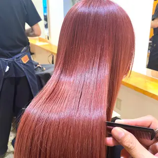 ロング カラー レイヤーカット/ GINJIのヘアスタイル
