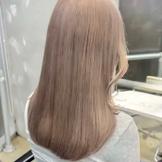 ロング カラー 🍎究極の ミルクティー🍎リオのヘアスタイル