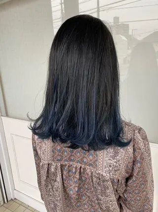 ミディアム カラー 杉田 健太のヘアスタイル
