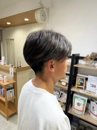 カラー パーマ メンズ 島 歩那のヘアスタイル