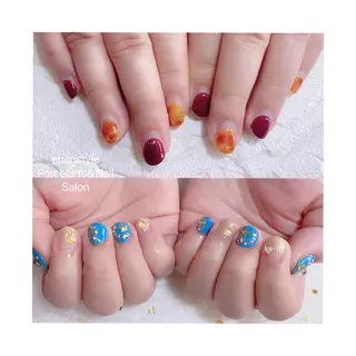 ショート ネイル 👑enen style👑のネイルデザイン