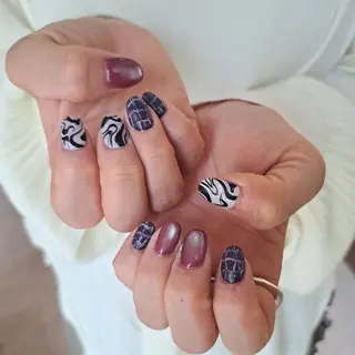 ネイル Nail mood デザイン持ち込みokのネイルデザイン