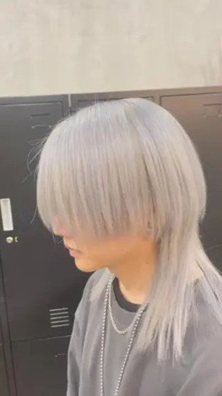 ミディアム ブリーチ/髪質改善 KAZUMAのヘアスタイル