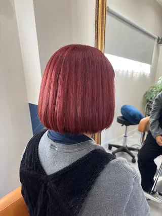 ミディアム カラー 髪の家 tikiのヘアスタイル