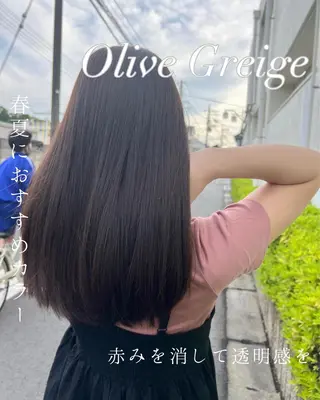 ロング カラー 似合わせ×扱いやすさ 特化/澁谷礼一のヘアスタイル