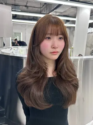 ロング カラー カラー/エクステ 🤍ルナのヘアスタイル