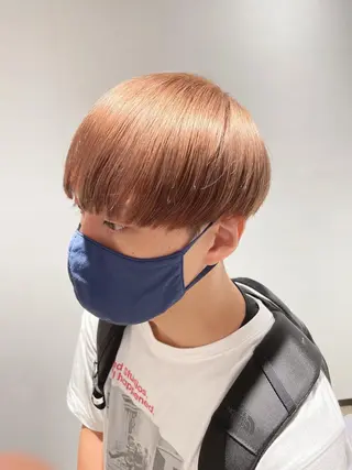 ショート カラー メンズ enntaku 新宿所属・MASANA 🎱ディレクターのヘアスタイル