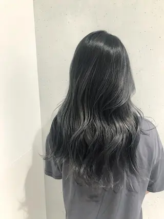 ロング カラー 髪質改善/顔まわり 石原のヘアスタイル