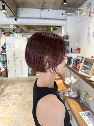 ショート ✨圧倒的満足度◎ 小顔美人ショート✨佃のヘアスタイル