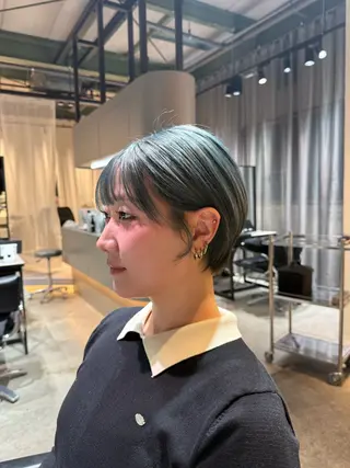 ショート 縮毛矯正/髪質改善 ヒカルのヘアスタイル