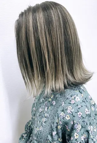 ミディアム 家田 竜のヘアスタイル