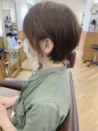 ショート カラー 中根　いち 美髪を作るプロのヘアスタイル