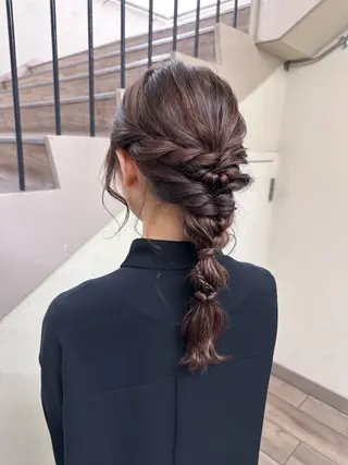 ロング ヘアアレンジ ヘアセット/メンズ パーマChihoのヘアスタイル