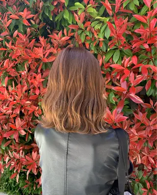 ミディアム カラー 今野 美栄のヘアスタイル