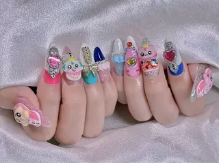 ネイル 長さだし専門店 M2　rikaのネイルデザイン