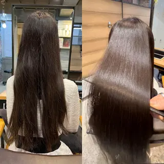ロング カラー 当日予約OK⭕️ 佐藤太一のヘアスタイル