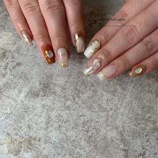 ネイル AERA nail shino🐱⸝꙳のネイルデザイン