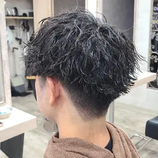 メンズ ショート パーマ職人🔥/短髪 執行役員/YUTAのヘアスタイル