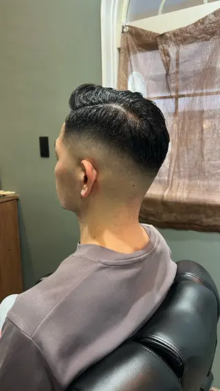 ショート メンズ 荻沼 快のヘアスタイル