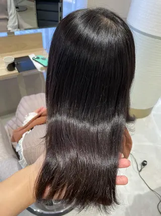 セミロング 髪質改善お任せ ください♪ひとみのヘアスタイル