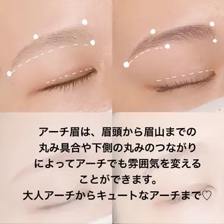 アイブロウ ナチュラル眉専門 眉毛サロンROOMの眉毛・アイブロウイメージ