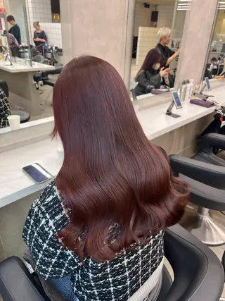 ロング カラー 💖札幌カラー 指名No.1💖玲奈のヘアスタイル