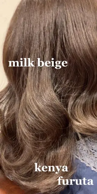 ロング カラー 古田 賢哉のヘアスタイル