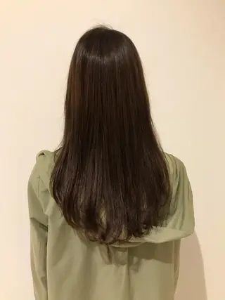 セミロング カラー ヘアアレンジ 🥀似合わせ🥀 柔らかカラー・タイトのヘアスタイル