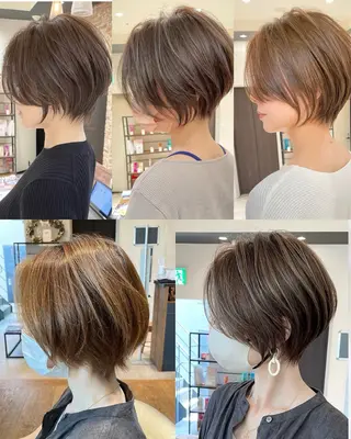 ショート 大人ショート特化/ カットモデル/表参道のヘアスタイル