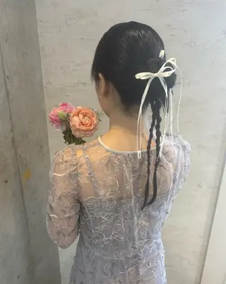 ロング ヘアアレンジ 美髪× ヘアセット✨Araiのヘアスタイル