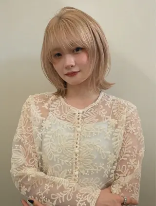 カラー aya / ニュアンスカラーのヘアスタイル