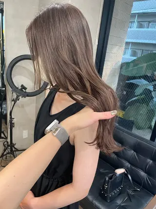 セミロング RIENS aura / ayu ♡のヘアスタイル
