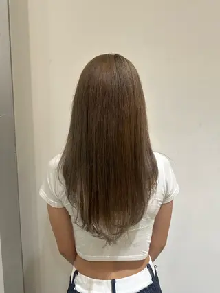 ロング 松井 雅のヘアスタイル