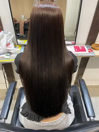 ロング 艶カラー 🩵NATSUKIのヘアスタイル