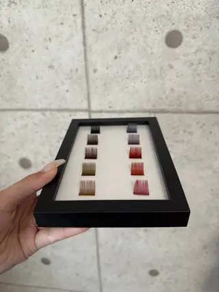 マツエク・マツパ 奥村 茉柚のマツエク・マツパデザイン