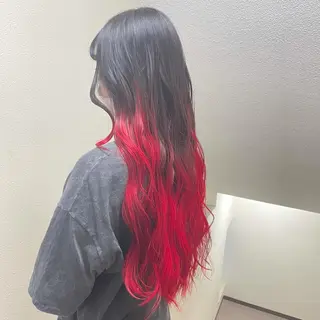 ミディアム カラー パーマ ヘアアレンジ メンズ キッズ ネイル マツエク・マツパ 切りっぱなしヘアボブ ミディアムヘアRYOのヘアスタイル