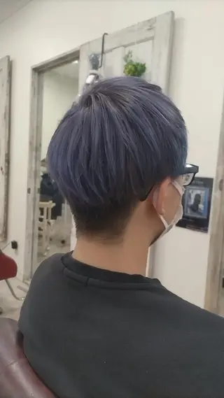 メンズ カラー 磯崎 美幸のヘアスタイル