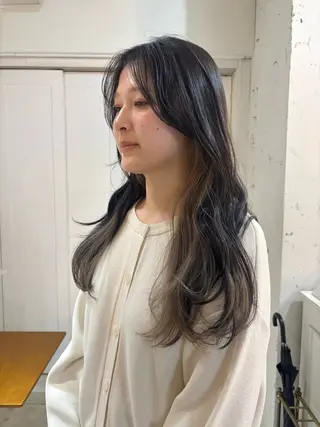 ロング YUKI 🌕 «ダブルカラー»のヘアスタイル