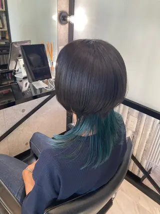 ミディアム ワダ マリのヘアスタイル