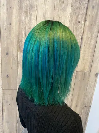 カラー 大芝 沙耶のヘアスタイル