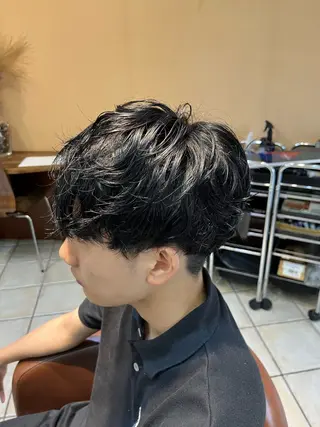 パーマ 畠山 優士郎のヘアスタイル