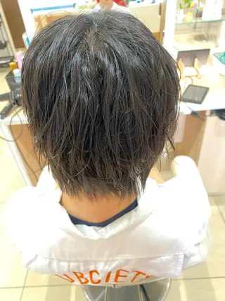 パーマ メンズ 🩵波巻き／ツイスパ HARU💎のヘアスタイル